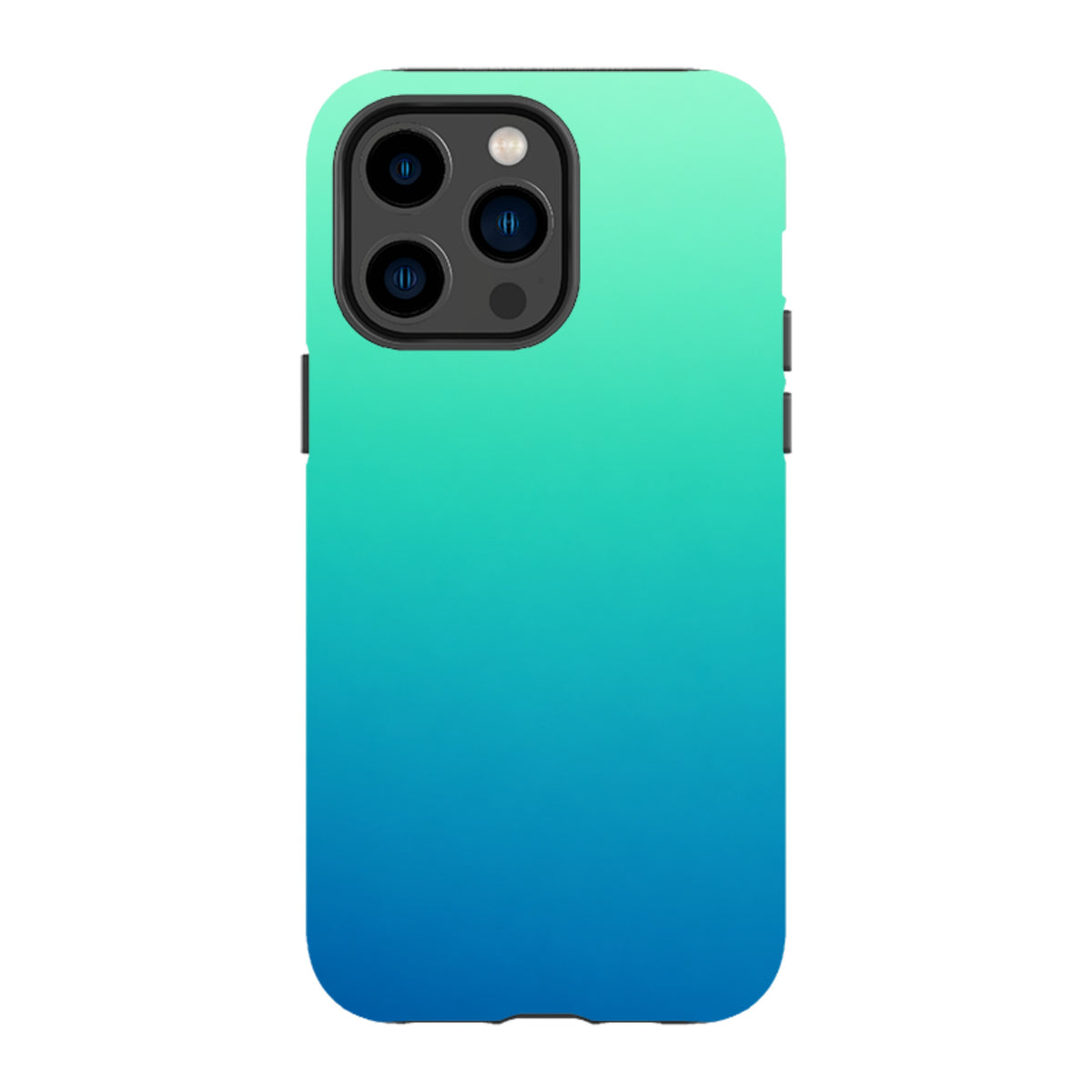 iPhone Tough Case - Teal Ombre