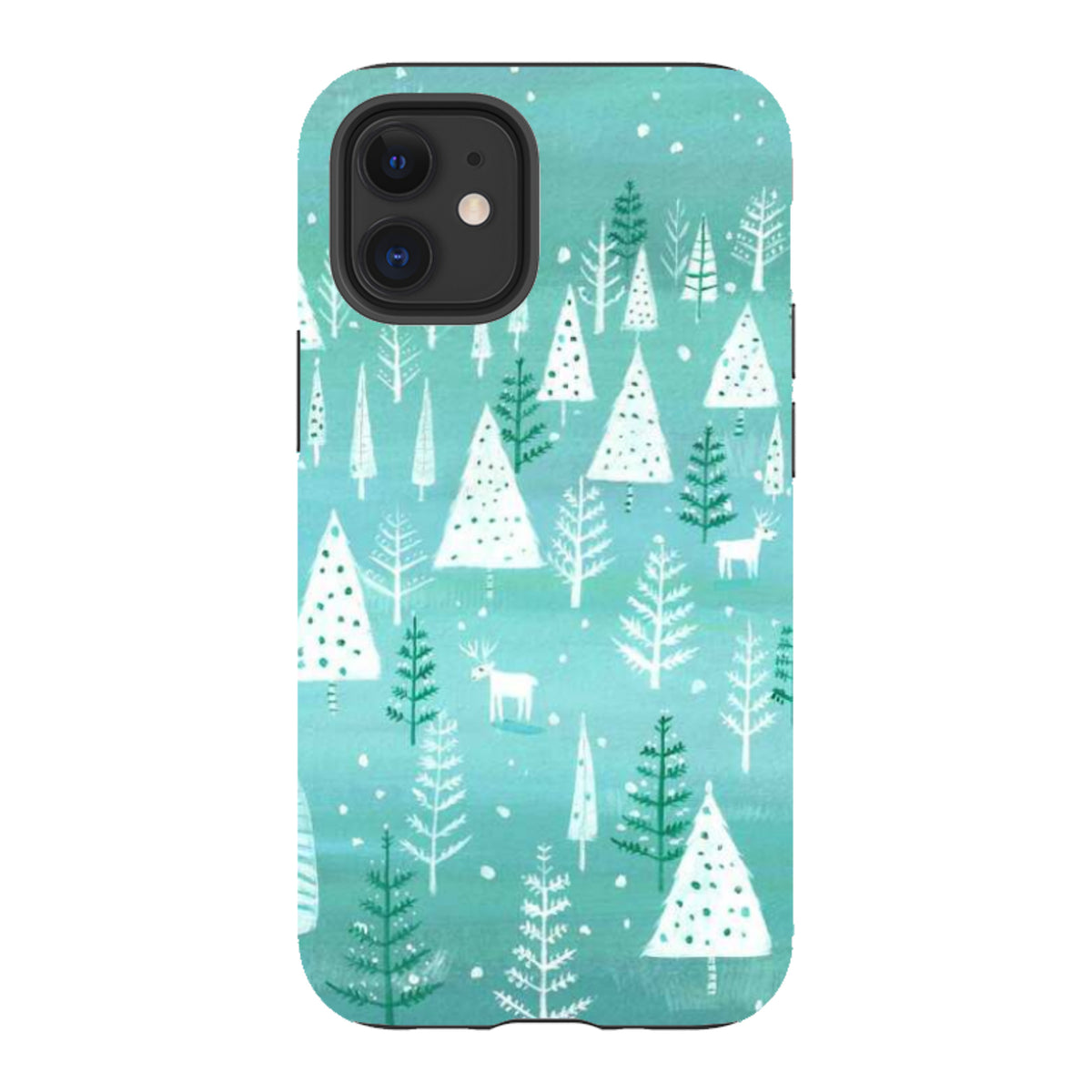 iPhone Tough Case - Teal Tundra By Mary Stubberfield