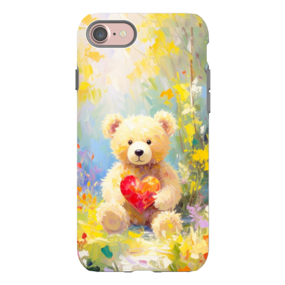 iPhone Tough Case - Teddy Love