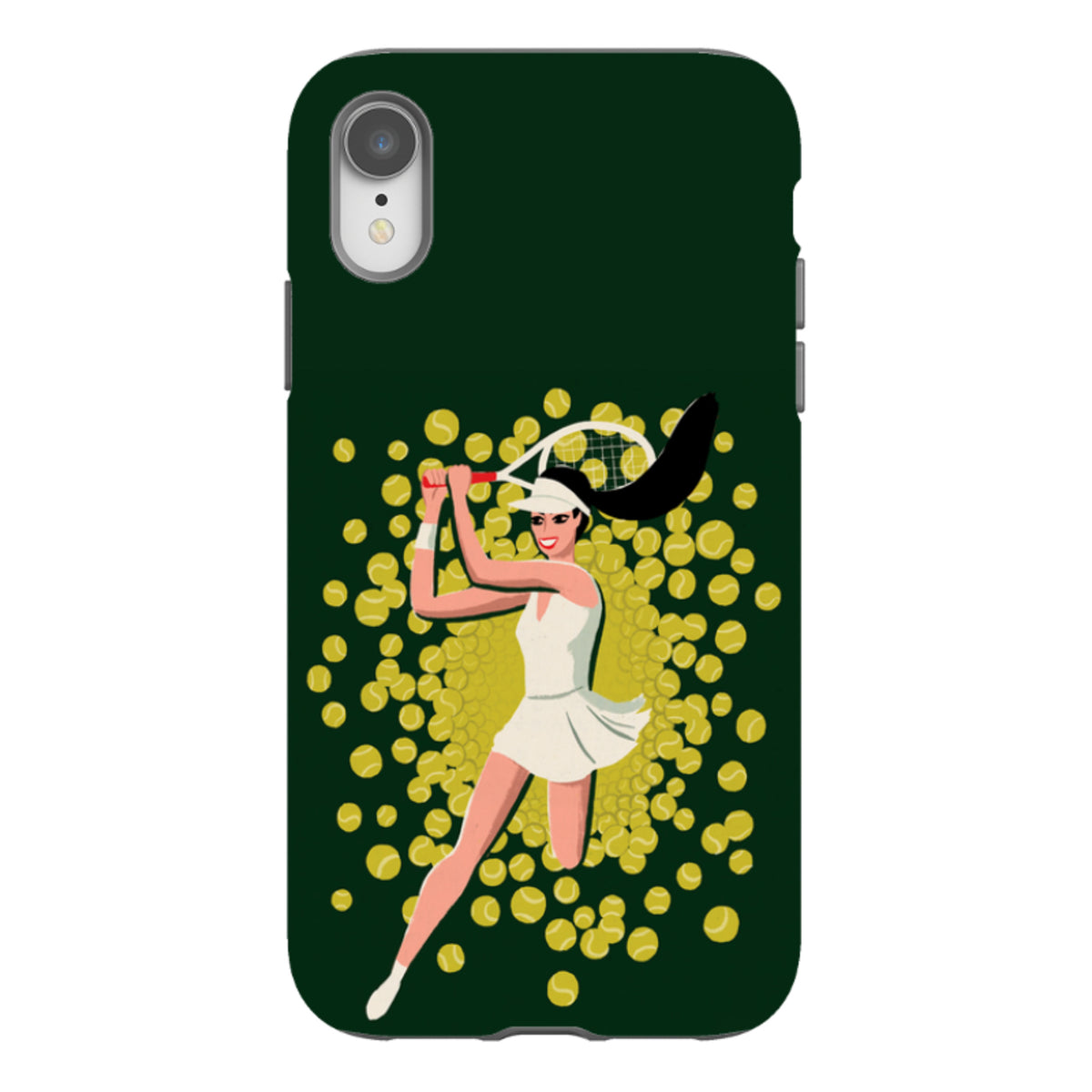 iPhone Tough Case - Tennis Burst