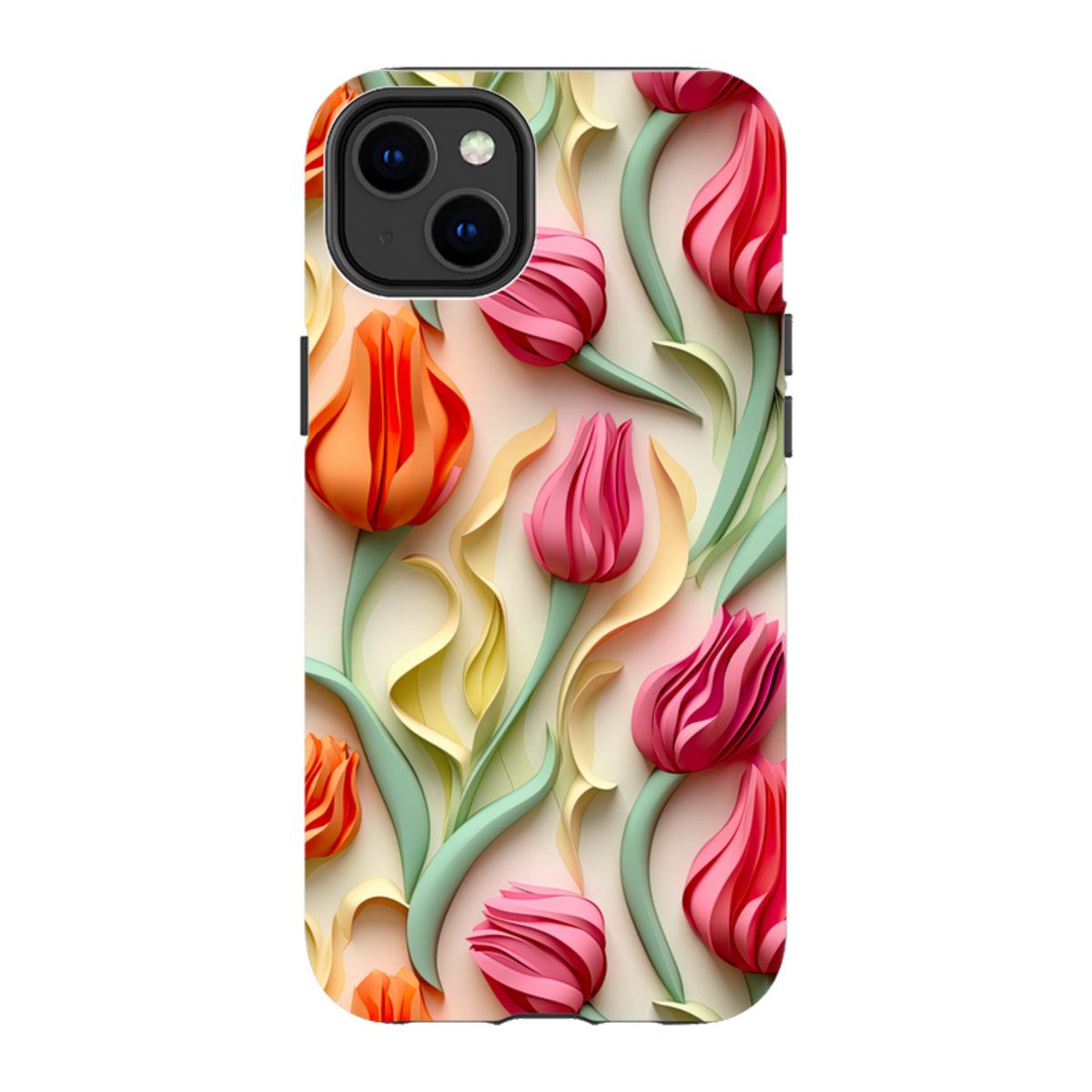 iPhone Tough Case - The Hague Tulips
