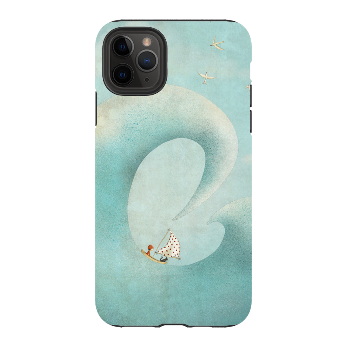 iPhone Tough Case - The Wave By Maja Lindberg