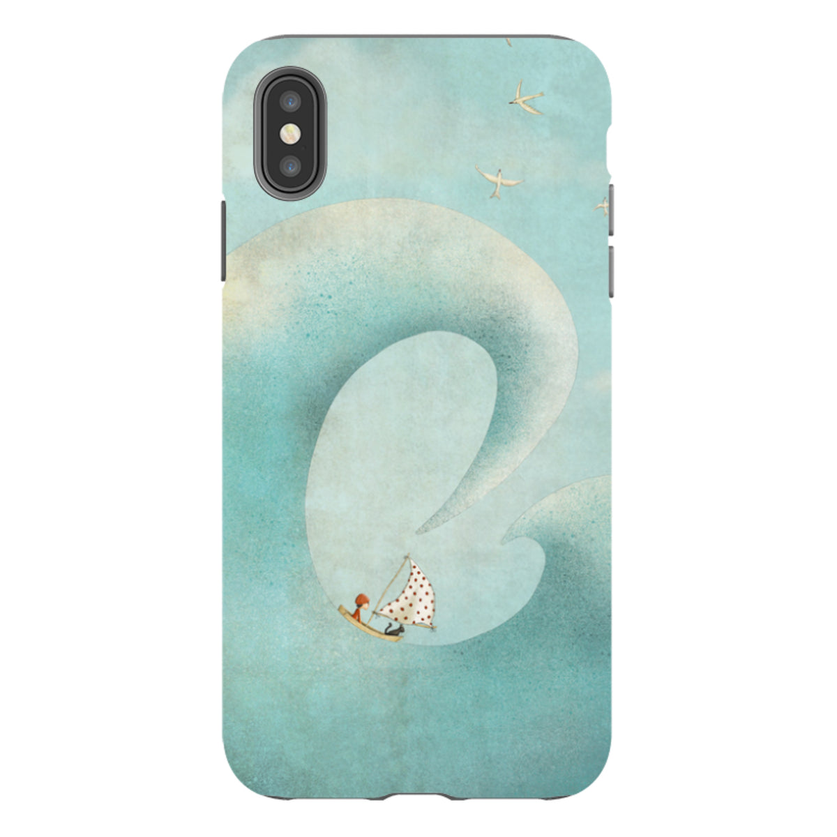 iPhone Tough Case - The Wave By Maja Lindberg