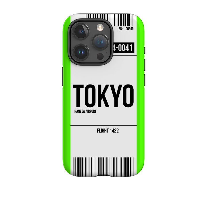 iPhone Tough Case - Tokyo Green