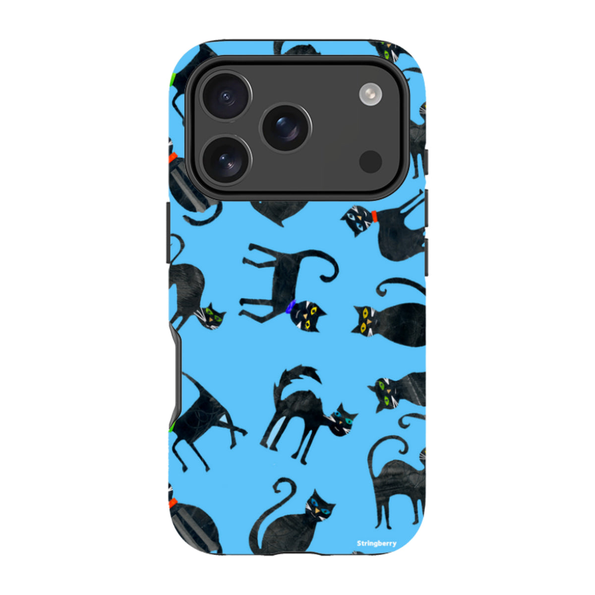iPhone Tough Case - Tossed Cats By Tracey English