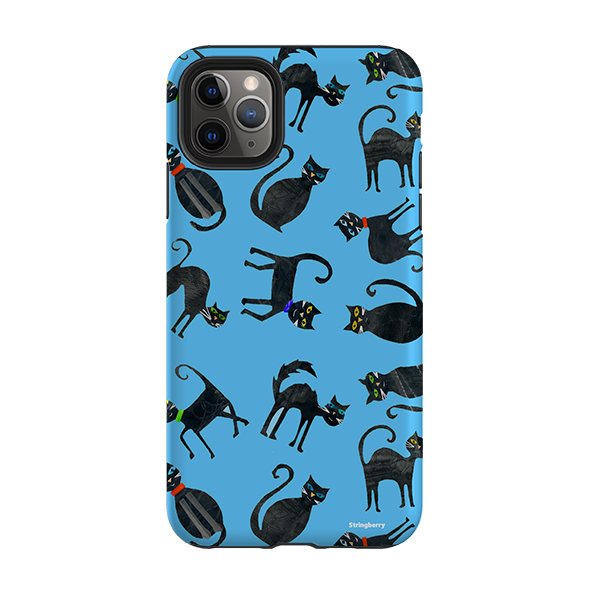 iPhone Tough Case - Tossed Cats By Tracey English
