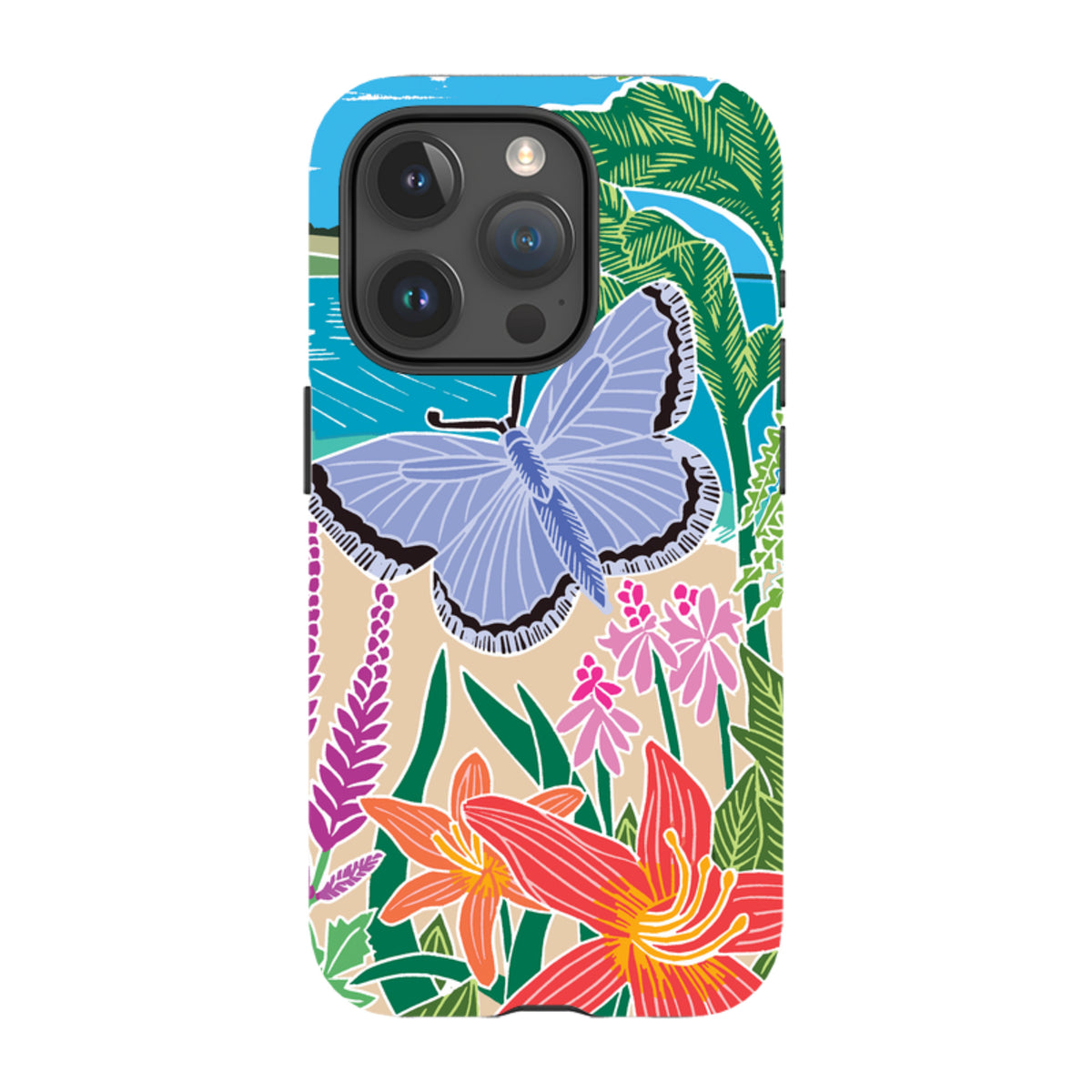 iPhone Tough Case - Trebah Garden By Kate Heiss