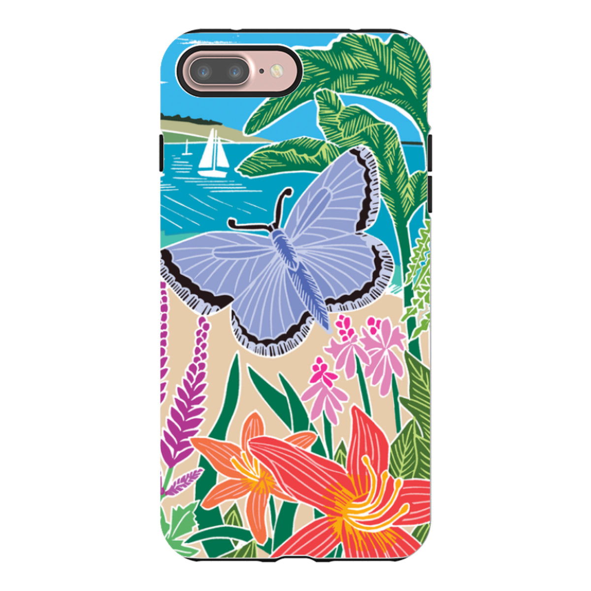 iPhone Tough Case - Trebah Garden By Kate Heiss