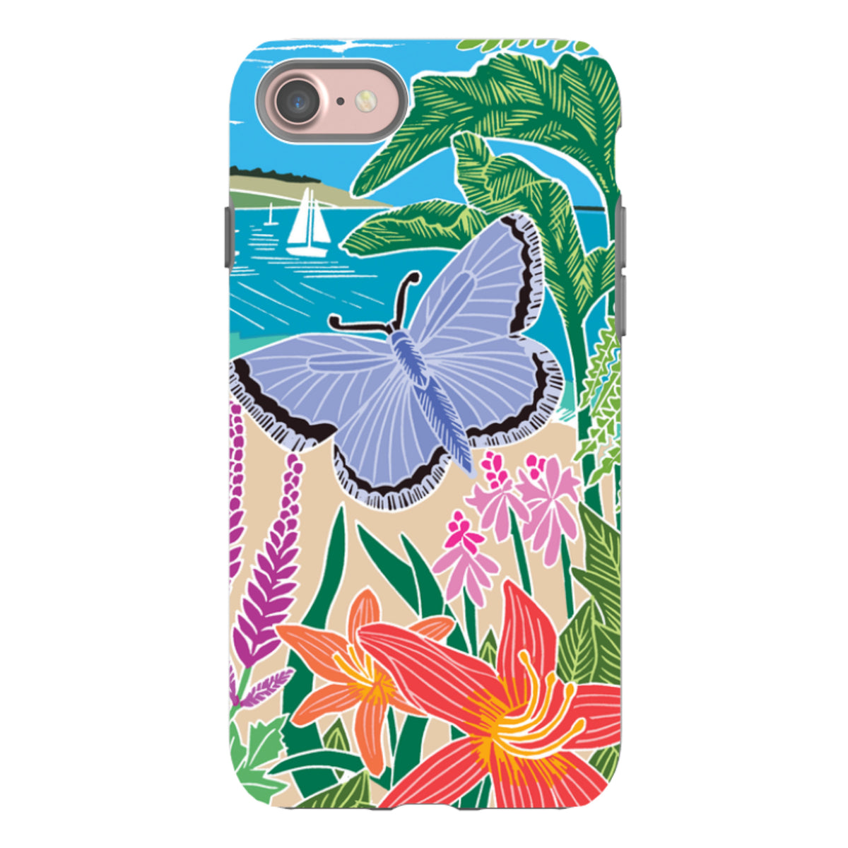 iPhone Tough Case - Trebah Garden By Kate Heiss