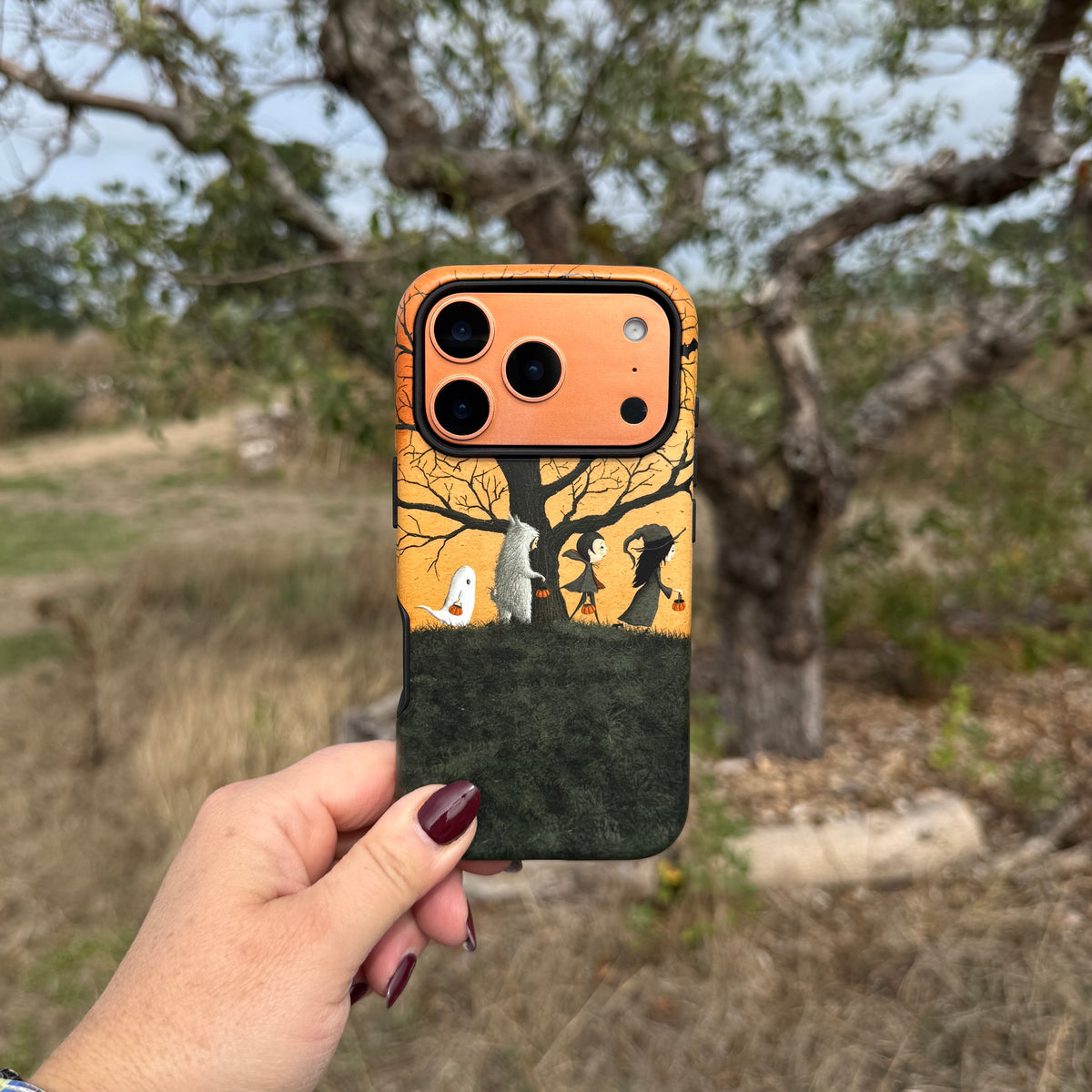 iPhone Tough Case - Trick or Treat By Maja Lindberg
