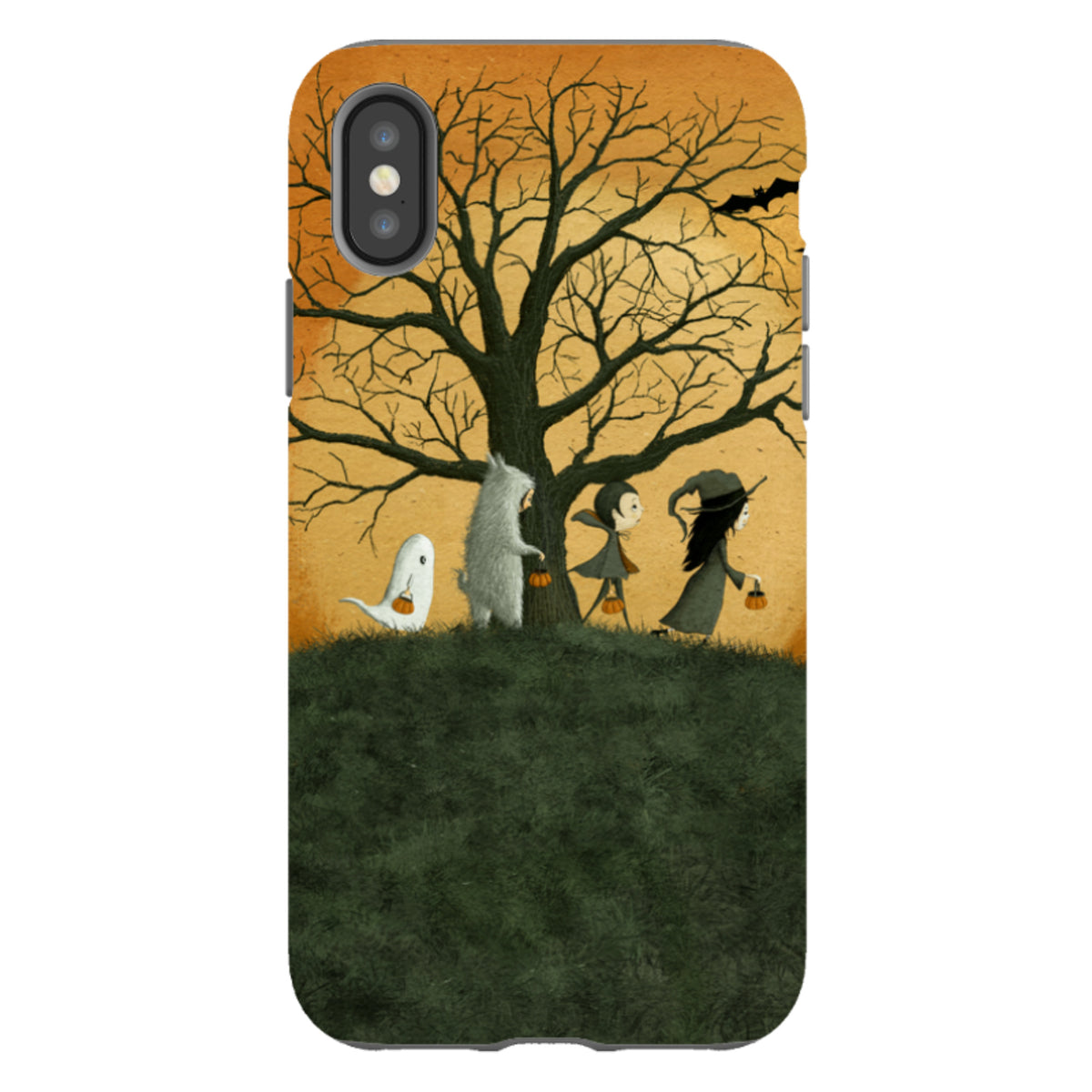 iPhone Tough Case - Trick or Treat By Maja Lindberg