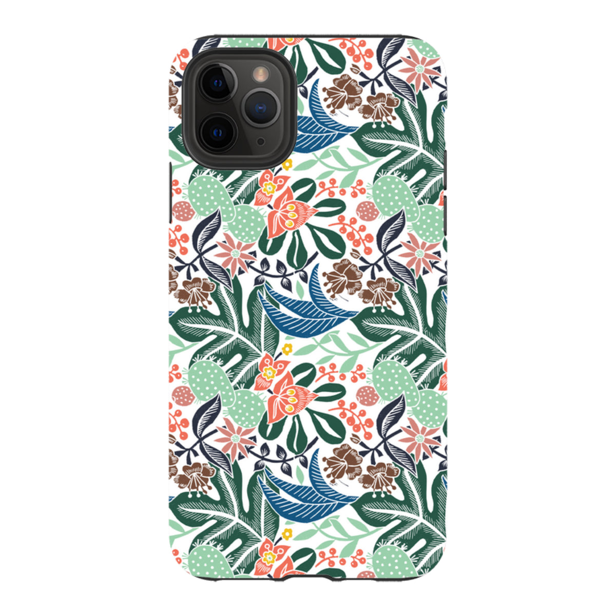 iPhone Tough Case - Tropical Cactus 2 By Kate Heiss