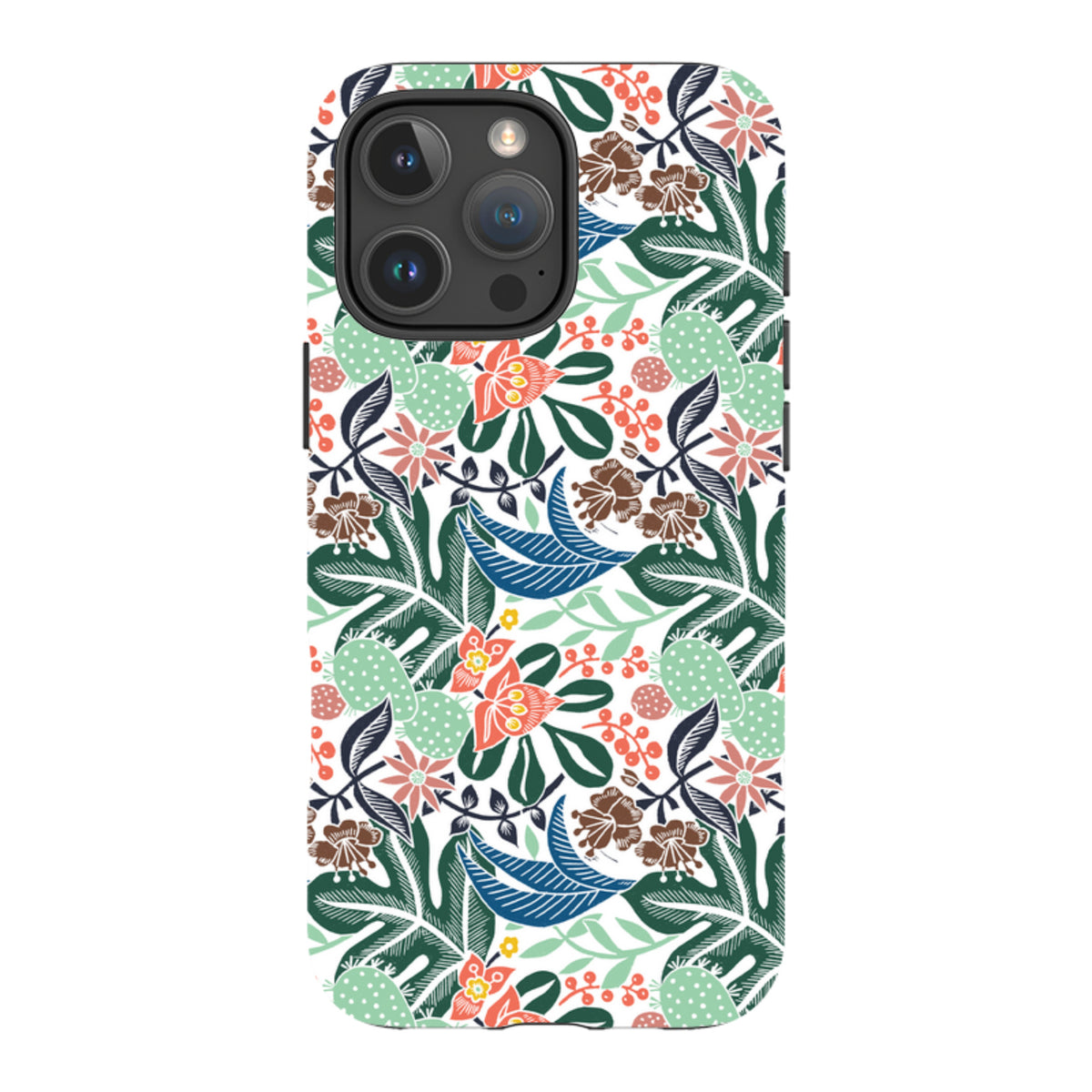 iPhone Tough Case - Tropical Cactus 2 By Kate Heiss