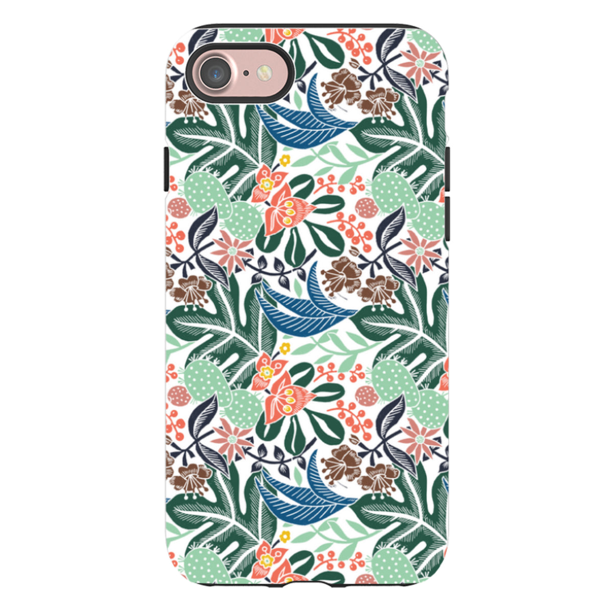 iPhone Tough Case - Tropical Cactus 2 By Kate Heiss