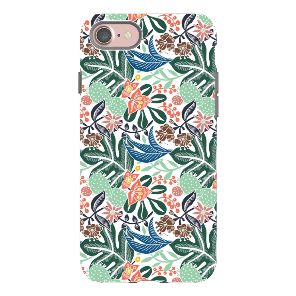 iPhone Tough Case - Tropical Cactus 2 By Kate Heiss