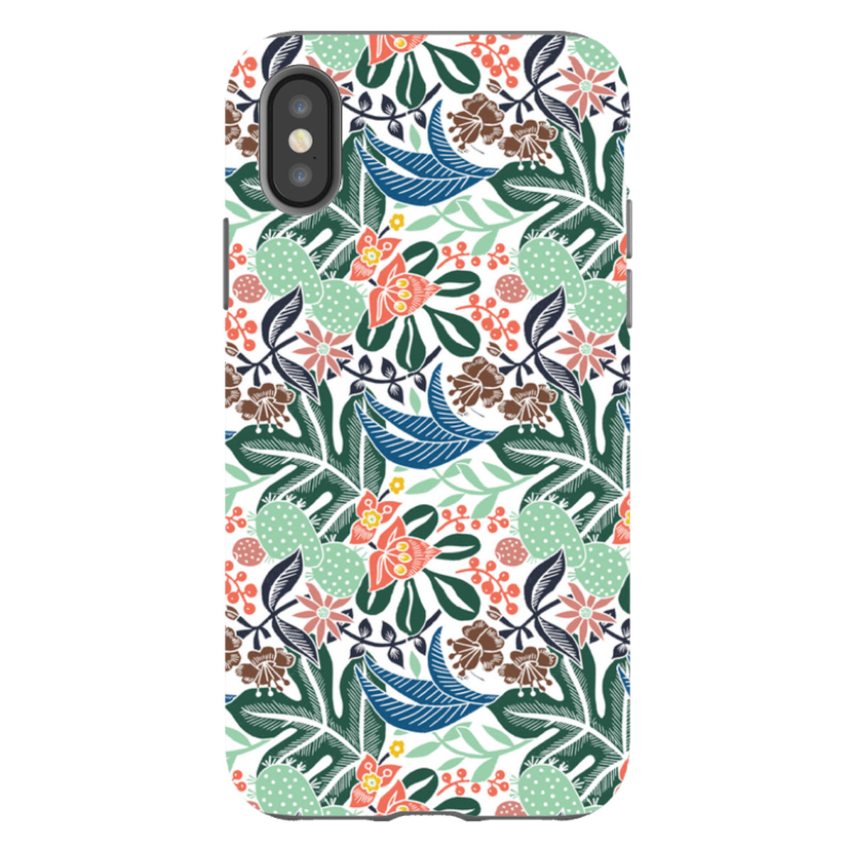 iPhone Tough Case - Tropical Cactus 2 By Kate Heiss