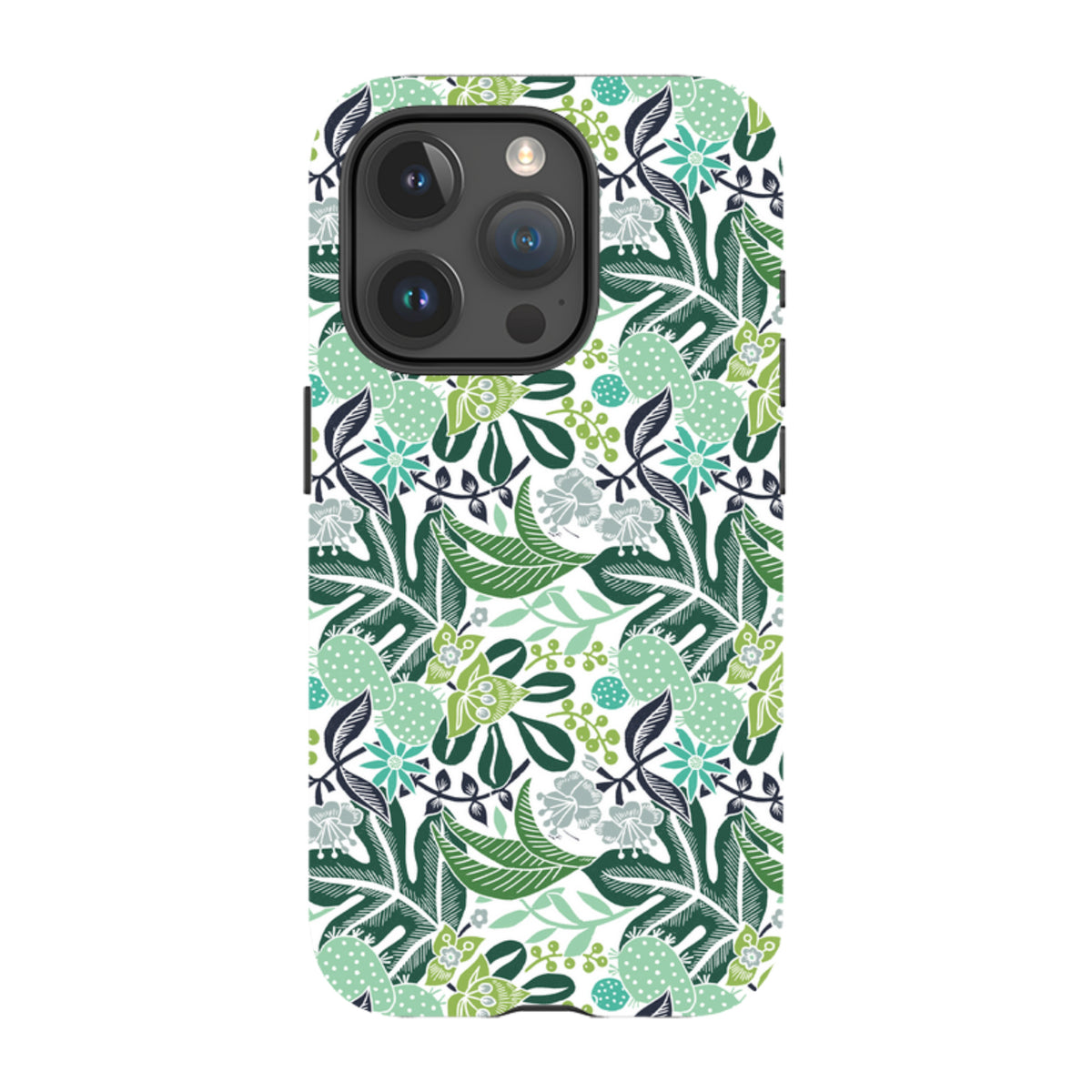 iPhone Tough Case - Tropical Cactus By Kate Heiss