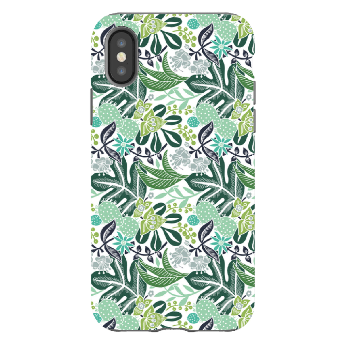 iPhone Tough Case - Tropical Cactus By Kate Heiss