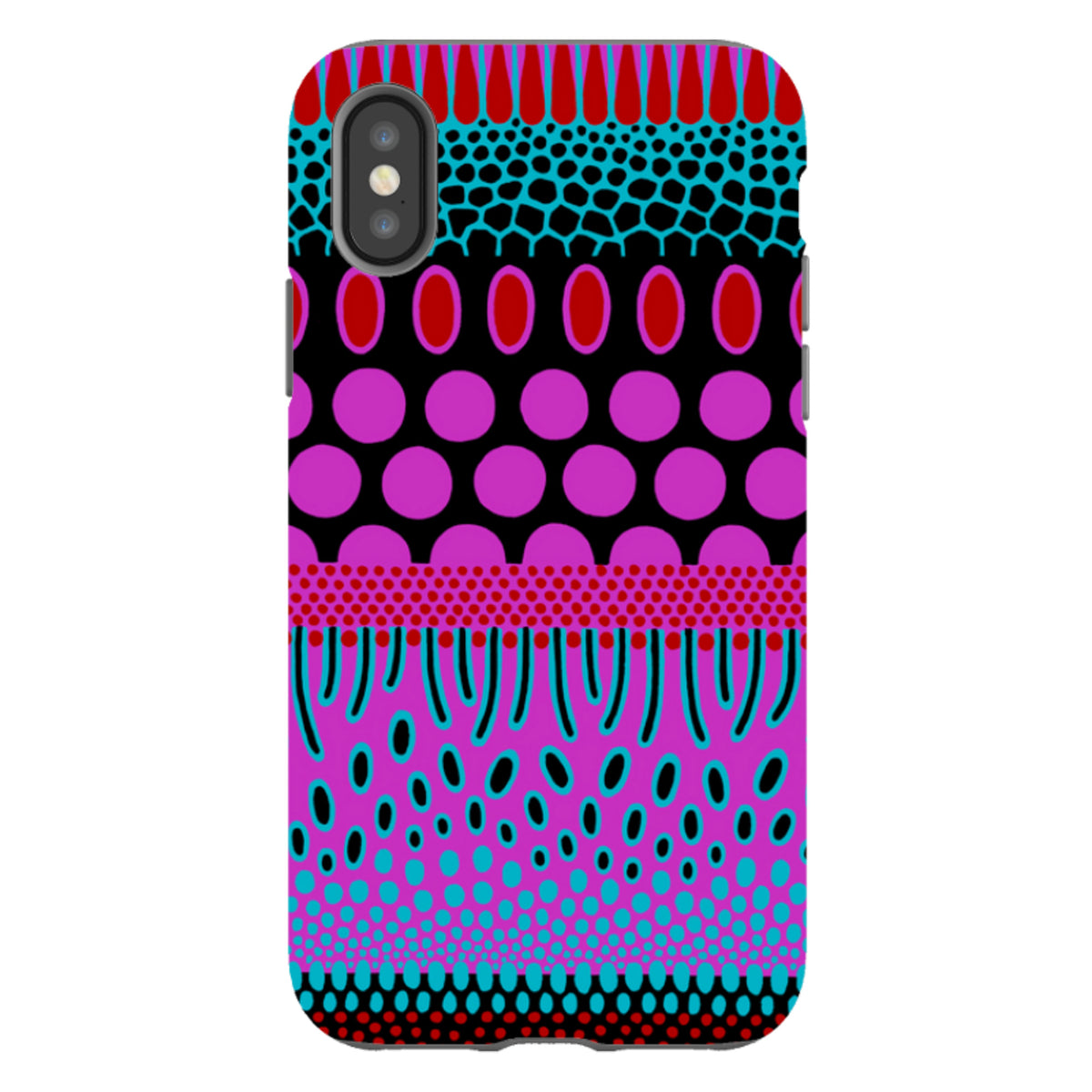 iPhone Tough Case - Tropical Spot By Cressida Bell