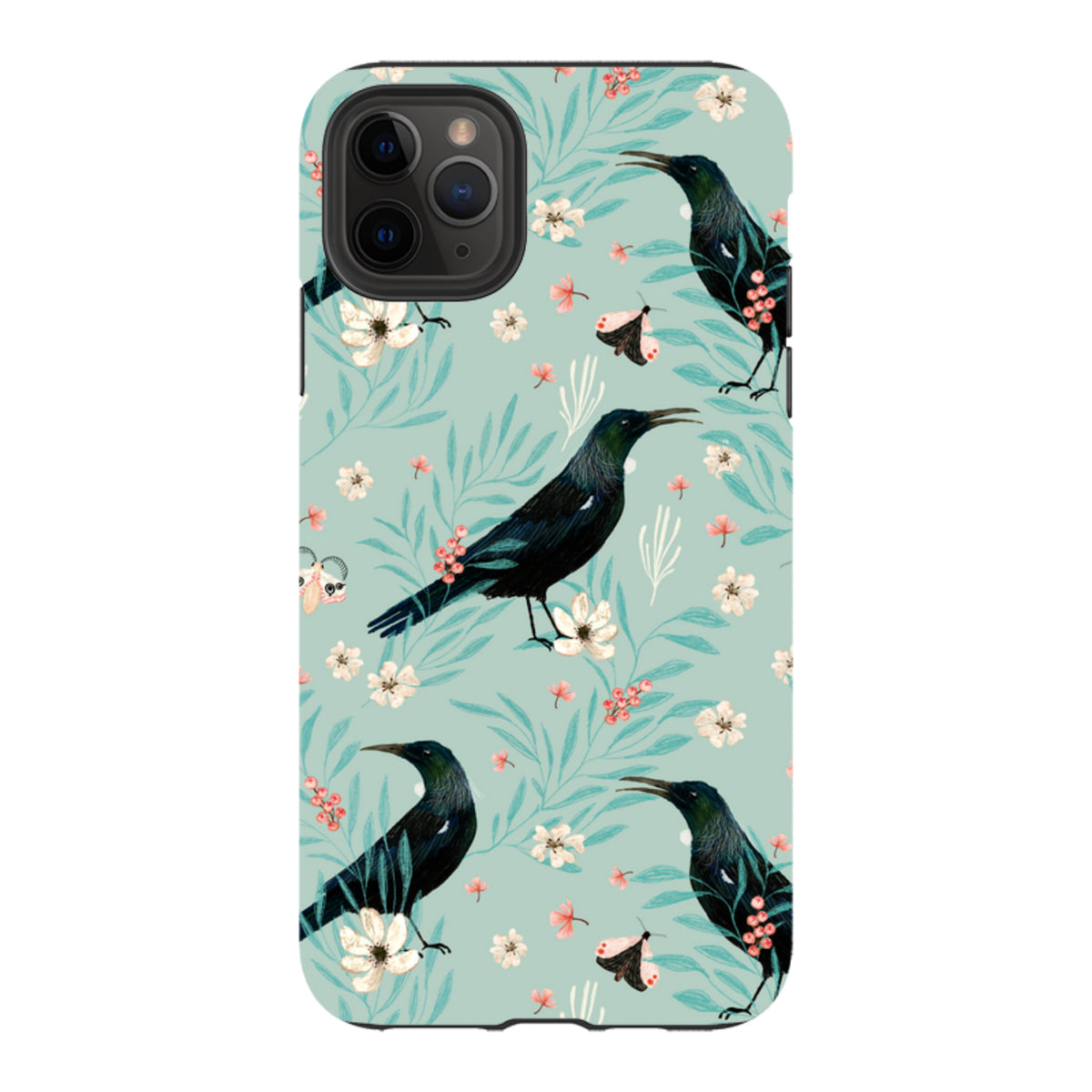 iPhone Tough Case - Tui Light Blue By Katherine Quinn