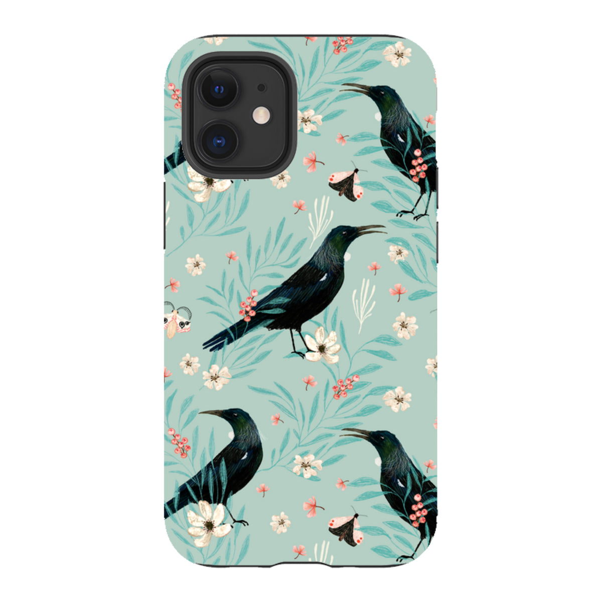 iPhone Tough Case - Tui Light Blue By Katherine Quinn