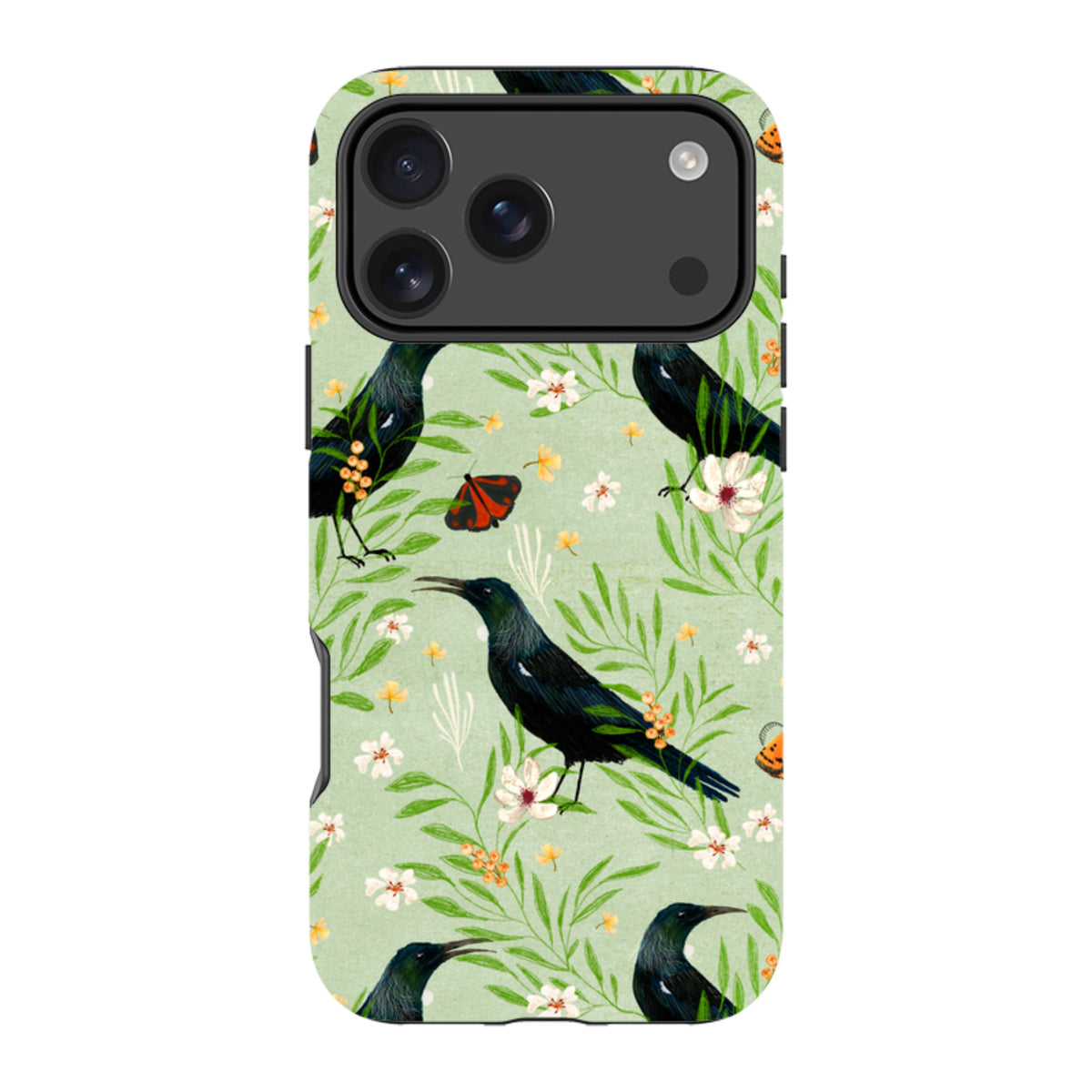 iPhone Tough Case - Tui Mint By Katherine Quinn