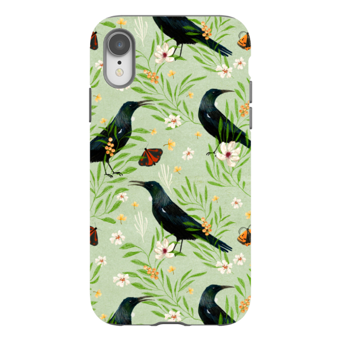 iPhone Tough Case - Tui Mint By Katherine Quinn