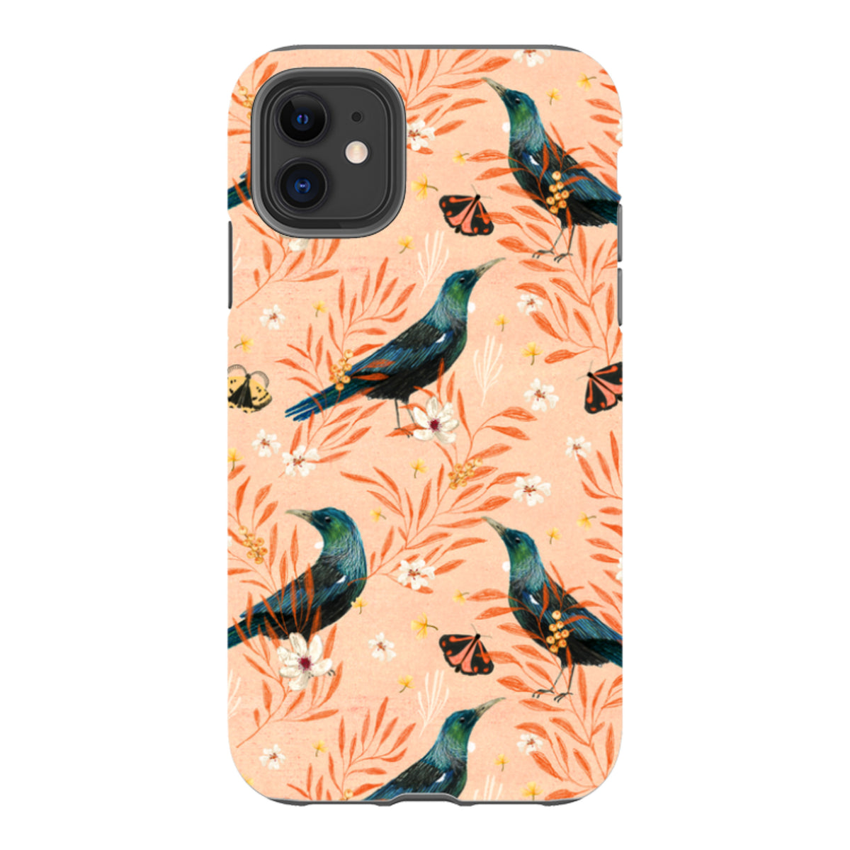 iPhone Tough Case - Tui Pink By Katherine Quinn