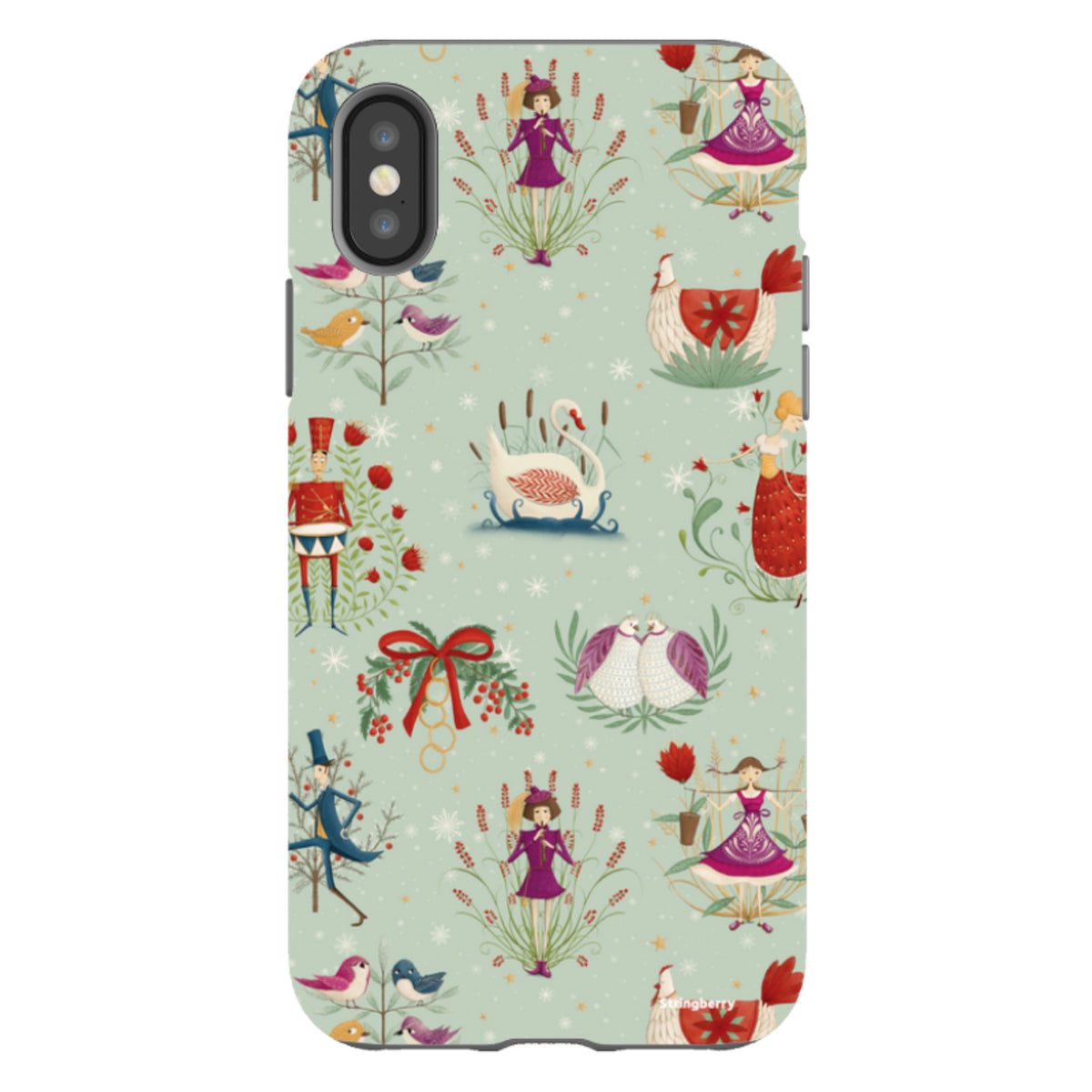 iPhone Tough Case - Twelve Days By Maja Lindberg