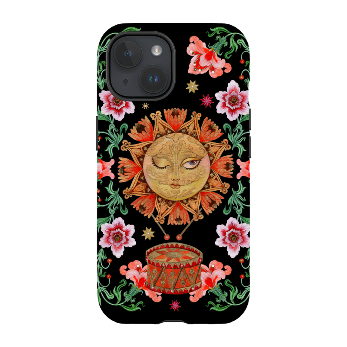 iPhone Tough  Case - Twelve Drummers Drumming By Maria Matos