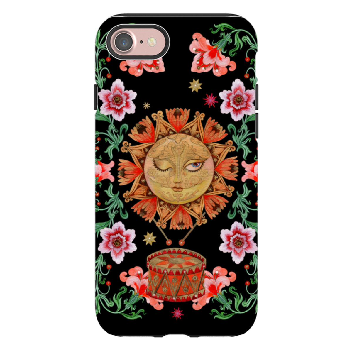 iPhone Tough  Case - Twelve Drummers Drumming By Maria Matos