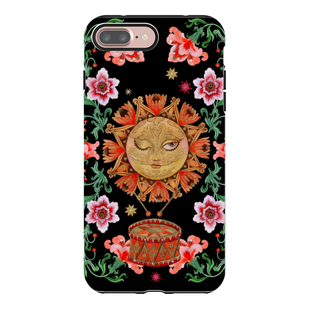 iPhone Tough  Case - Twelve Drummers Drumming By Maria Matos