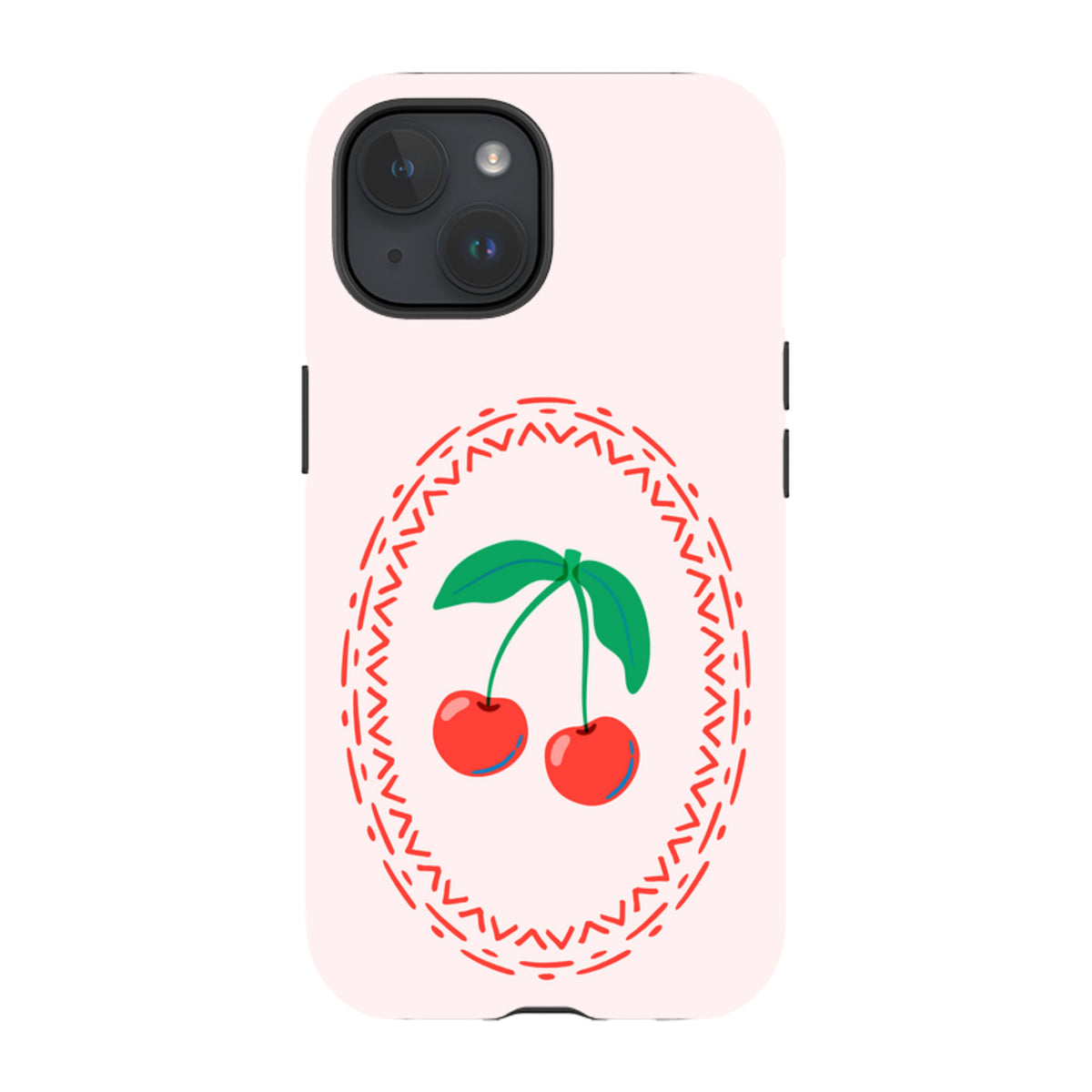 iPhone Tough Case - Two Cherries