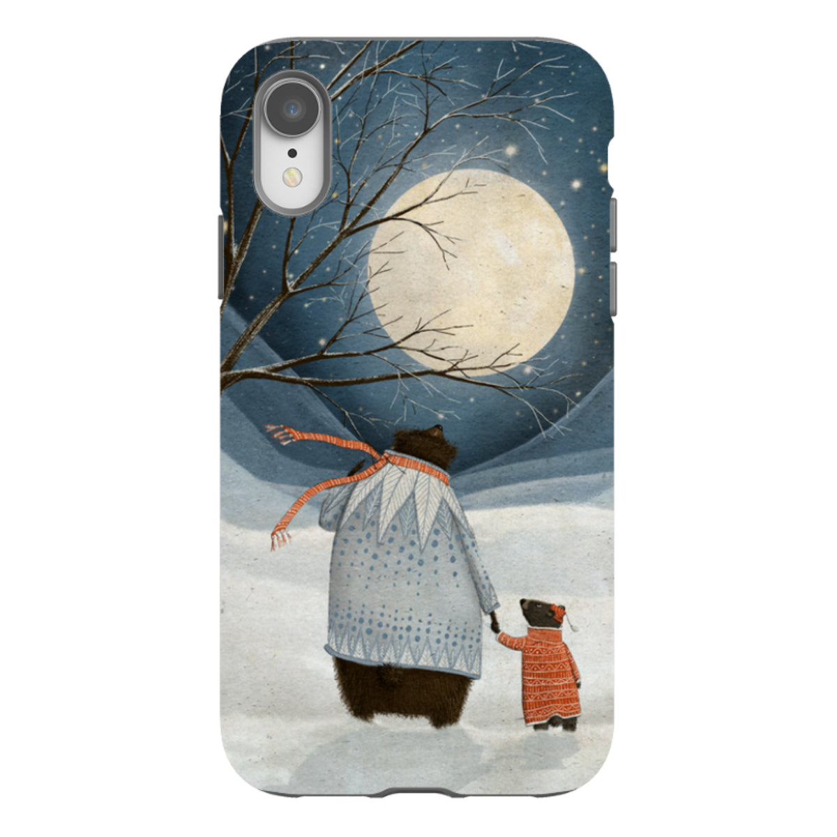 iPhone Tough Case - Under a Moonlit Sky By Maja Lindberg