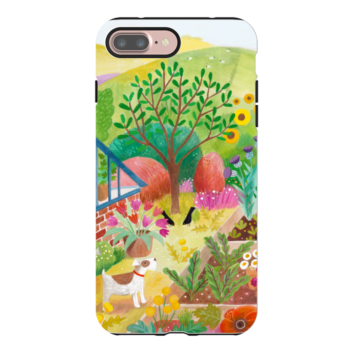 iPhone Tough Case - Veg Garden By Bex Parkin