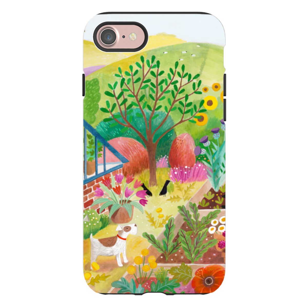 iPhone Tough Case - Veg Garden By Bex Parkin