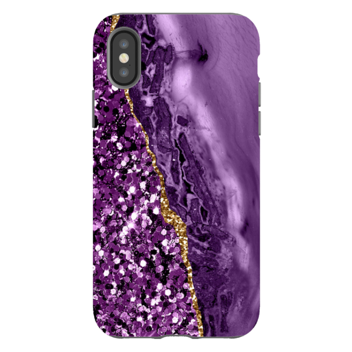 iPhone Tough Case - Verde (case does not glitter)