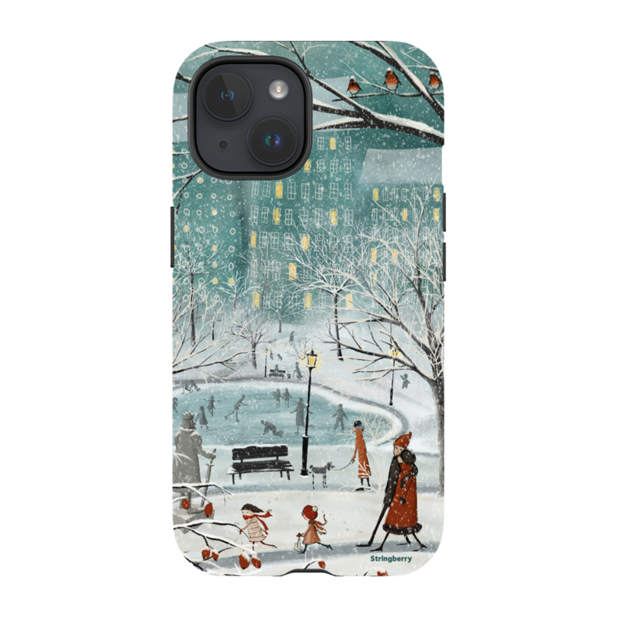 iPhone Hülle Robust - Spaziergang Im Park Von Maja Lindberg