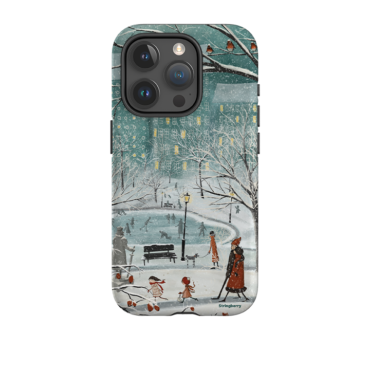 iPhone Tough Case - Walk In The Park By Maja Lindberg