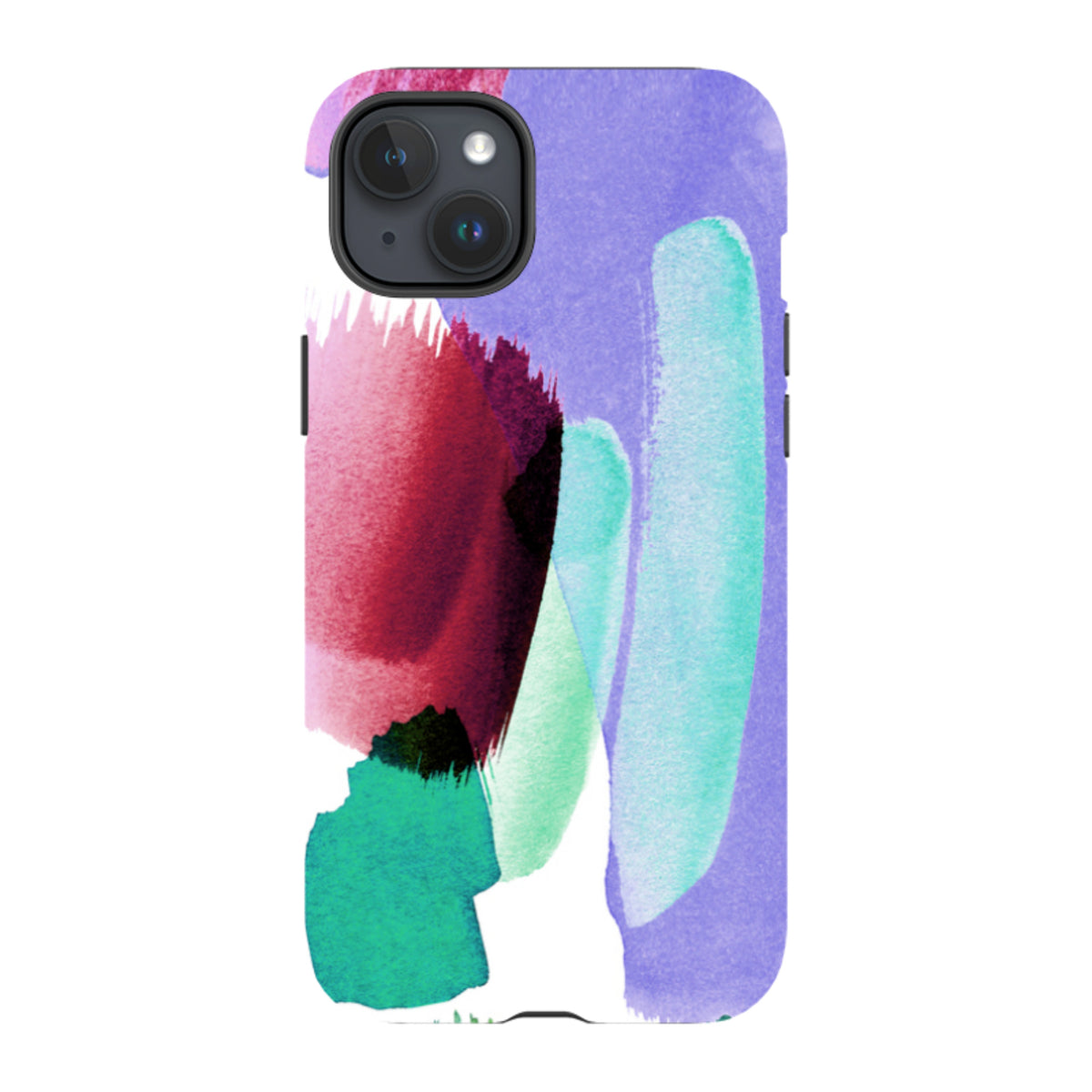 iPhone Tough Case - Watercolour Amethyst By Kitty Joseph