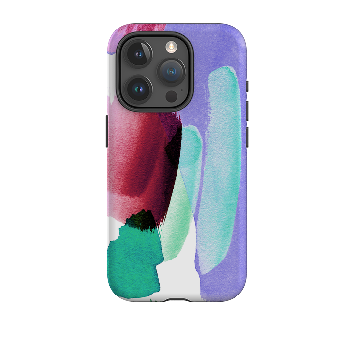 iPhone Tough Case - Watercolour Amethyst By Kitty Joseph