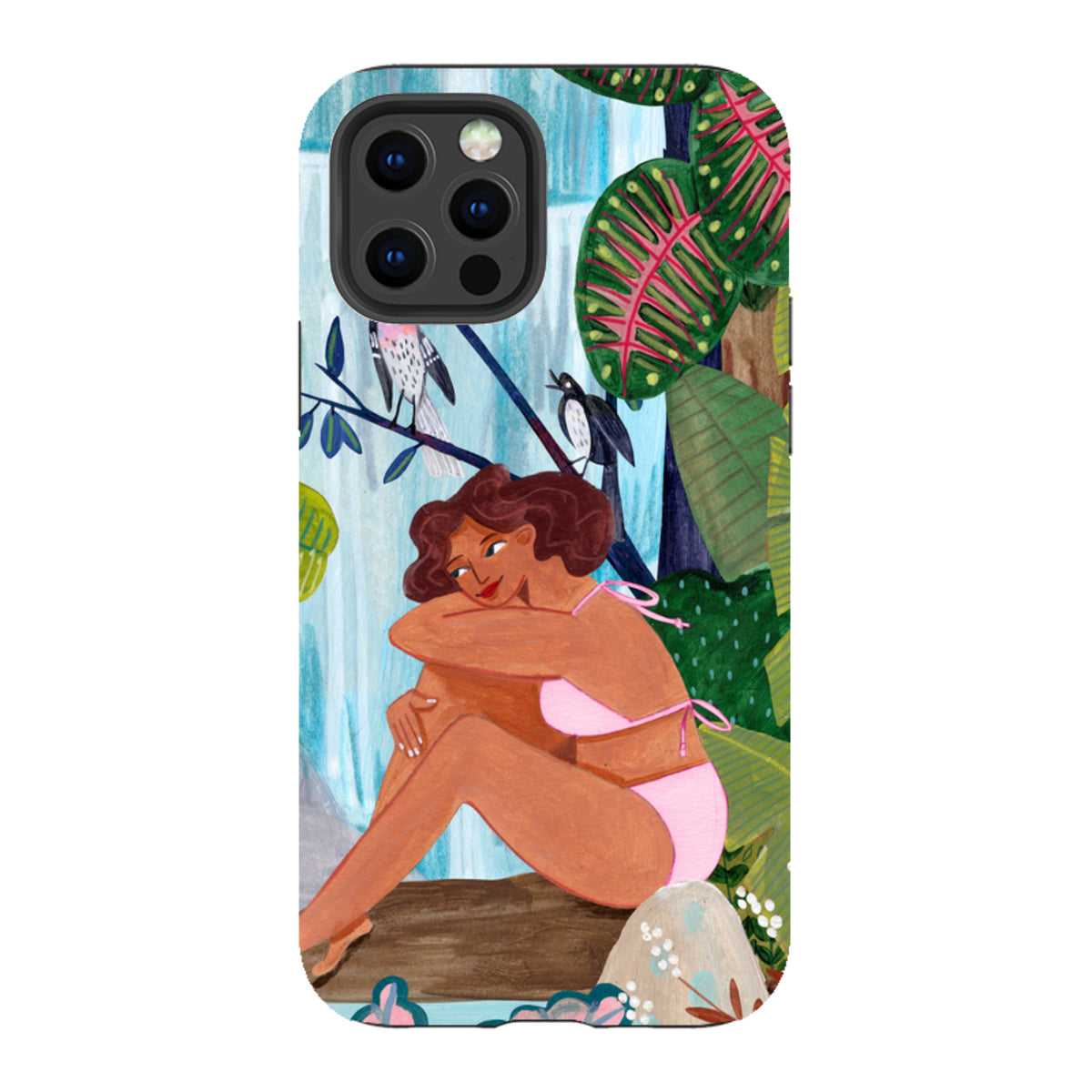 iPhone Tough Case - Waterfall By Caroline Bonne Muller