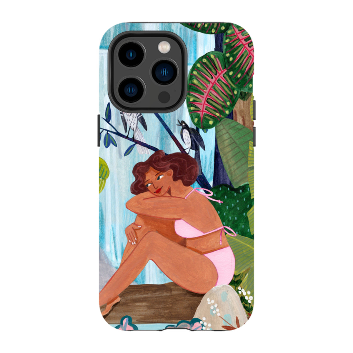 iPhone Tough Case - Waterfall By Caroline Bonne Muller