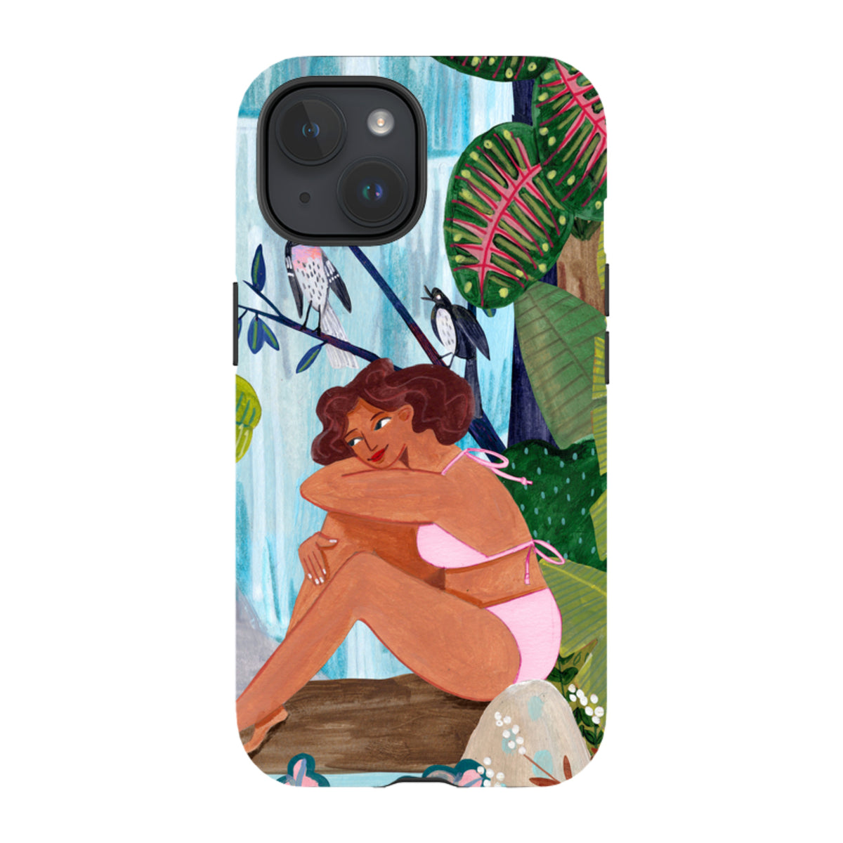 iPhone Tough Case - Waterfall By Caroline Bonne Muller