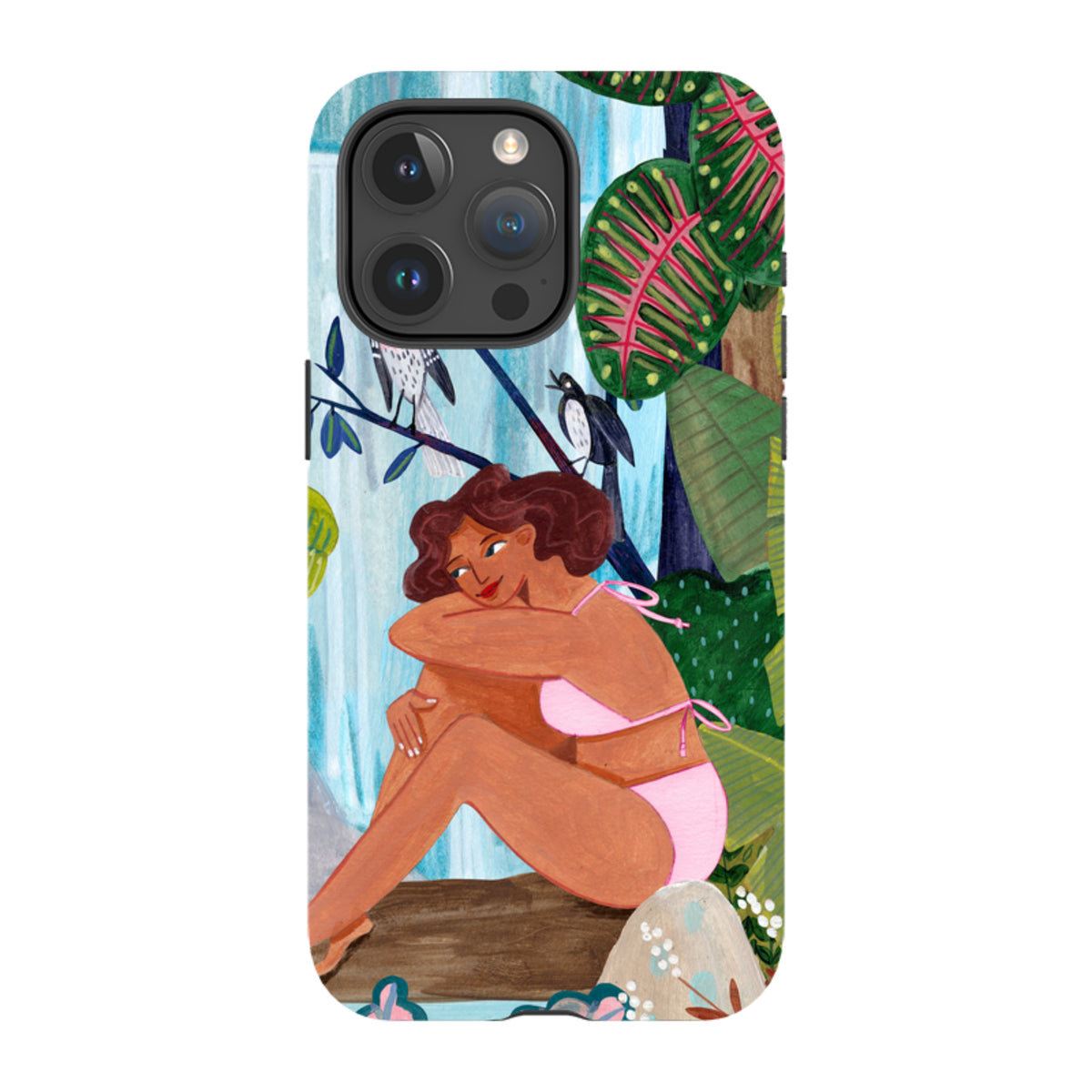 iPhone Tough Case - Waterfall By Caroline Bonne Muller