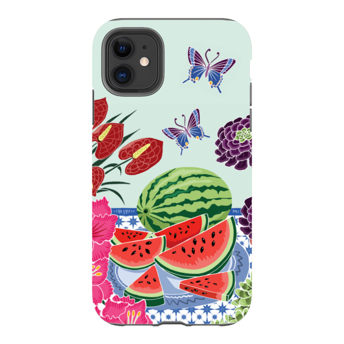 iPhone Tough Case - Watermelon By Kate Heiss