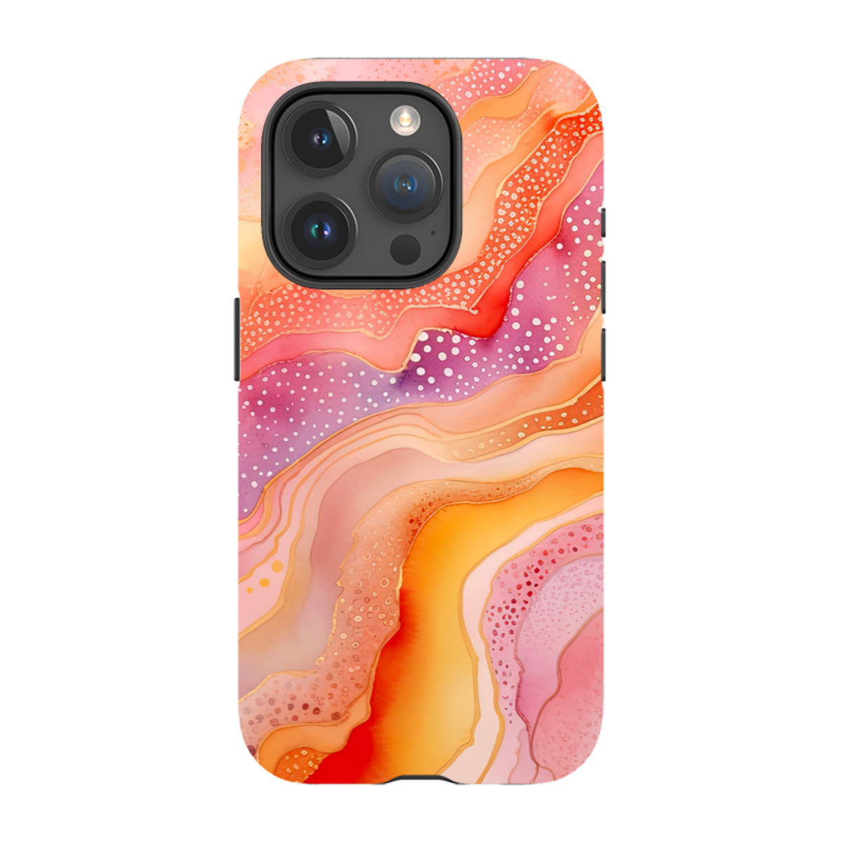 iPhone Tough Case - Wavy Galaxy