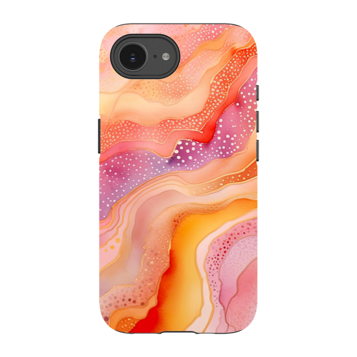 iPhone Tough Case - Wavy Galaxy