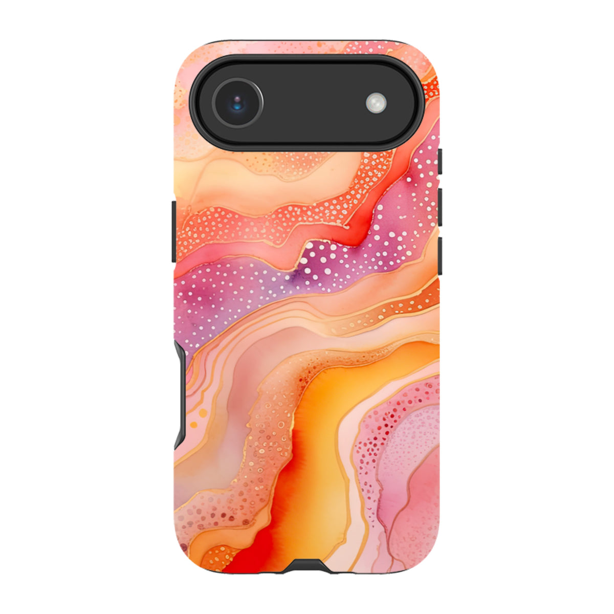 iPhone Tough Case - Wavy Galaxy