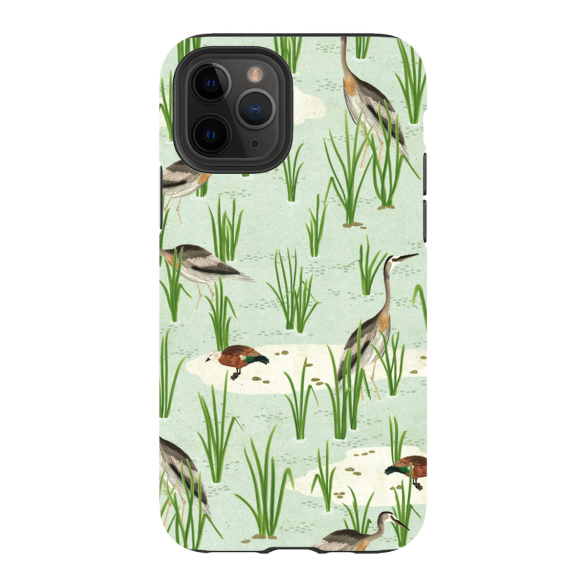 iPhone Tough Case - Wet Lands By Katherine Quinn
